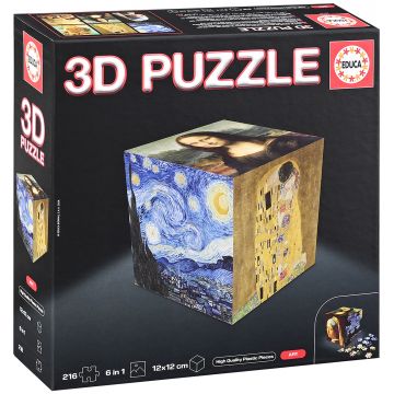 Puzzle 3D Educa din 6 x 36 piese - Artă