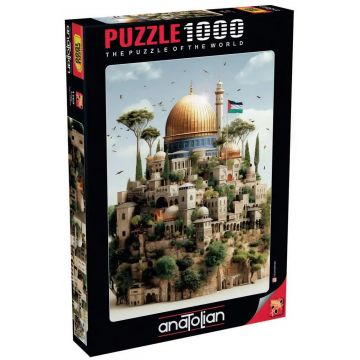 Puzzle Anatolian din 1000 piese - Ierusalim