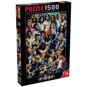 Puzzle Anatolian din 1500 piese - Vedete rock