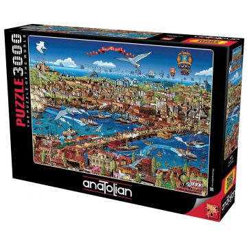 Puzzle Anatolian din 3000 piese - Istanbul 1895