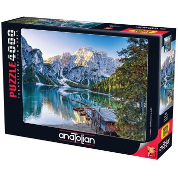 Puzzle Anatolian din 4000 piese - Lacul Braies
