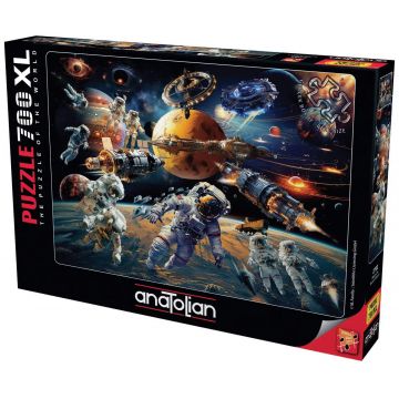 Puzzle Anatolian din 700 XL piese - Trafic spațial
