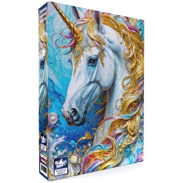 Puzzle Black Sea din 500 piese - Creaturi prețioase: Unicorn