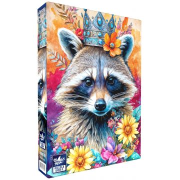 Puzzle Black Sea din 500 piese - Printre flori: Procyon