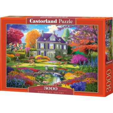 Puzzle Castorland din 3000 de piese - Garden of Dreams