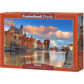 Puzzle Castorland din 500 de piese - Colours of Gdansk
