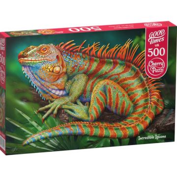 Puzzle Cherry Pazzi din 500 de piese - Amazing Iguana