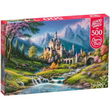 Puzzle Cherry Pazzi din 500 de piese - Castelul Zânelor