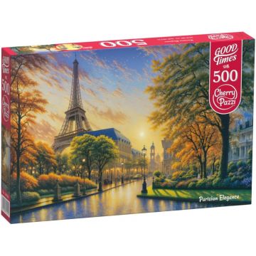 Puzzle Cherry Pazzi din 500 de piese - Eleganță pariziană
