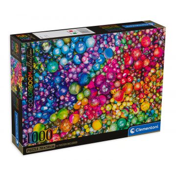 Puzzle Clementoni din 1000 de piese - Bile colorate