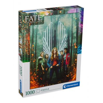 Puzzle Clementoni din 1000 de piese - Destiny: Saga Clubului Winx, variantă 1