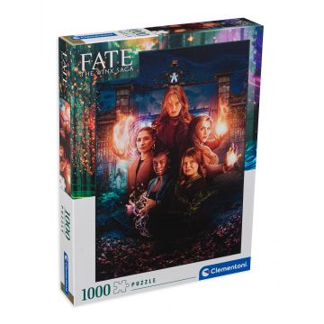 Puzzle Clementoni din 1000 de piese - Destiny: Saga Clubului Winx, variantă 2