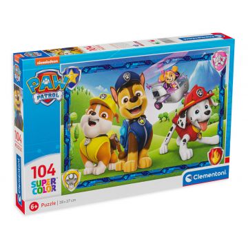 Puzzle Clementoni din 104 de piese - PAW Patrol 2