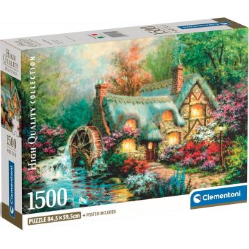 Puzzle Clementoni din 1500 piese - Idilă rurală