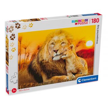 Puzzle Clementoni din 180 de piese - Îmbrățișare neașteptată