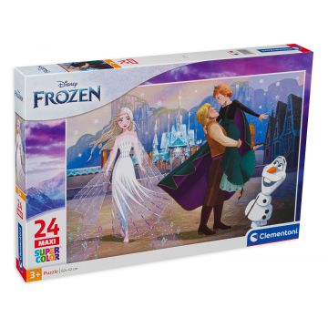 Puzzle Clementoni din 24 de piese - Regatul de gheață