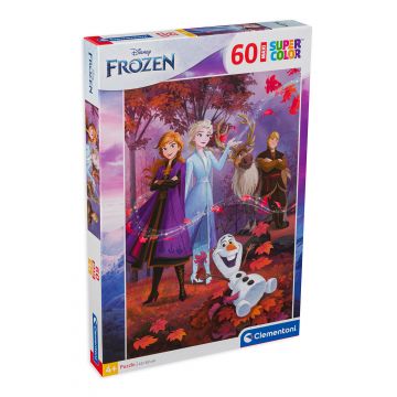 Puzzle Clementoni din 60 de piese - Regatul de Gheață
