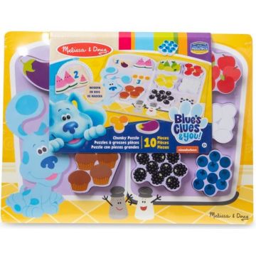 Puzzle din lemn Melissa & Doug - Blue's Clues & You, Mâncare în frigider