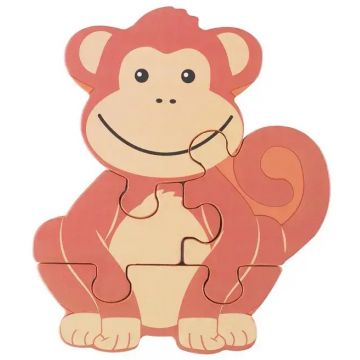 Puzzle din lemn  Orange Tree Toys - Maimuţă