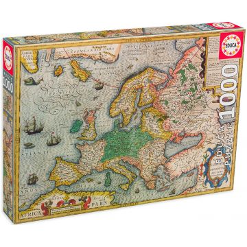Puzzle Educa din 1000 de piese - Harta Europei