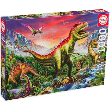 Puzzle Educa din 1000 de piese - Jurassic