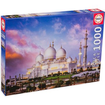 Puzzle Educa din 1000 de piese - Moscheea Sheikh Zayed