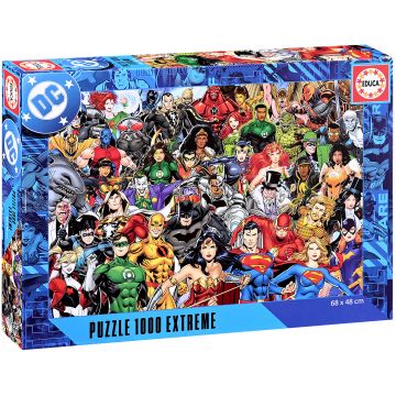 Puzzle Educa din 1000 piese - Liga Dreptății: Extremă