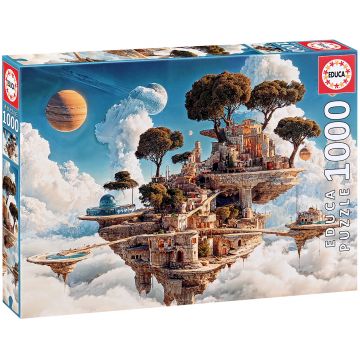 Puzzle Educa din 1000 piese - Regatul dintre nori