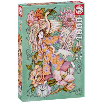 Puzzle Educa din 1000 piese -Trezirea Anei Yaren