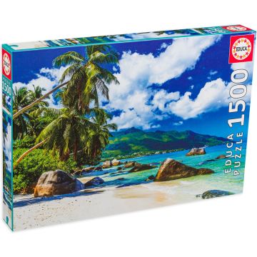 Puzzle Educa din 1500 de piese - Seychelles