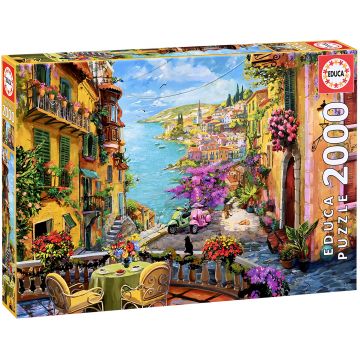 Puzzle Educa din 2000 piese - Cafea spaniolă