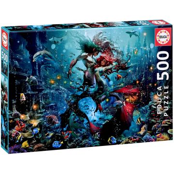 Puzzle Educa din 500 piese - Atlantida