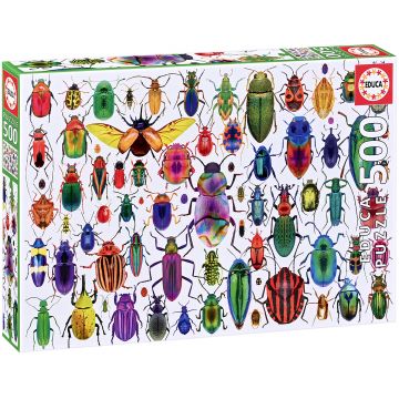 Puzzle Educa din 500 piese - Gândaci