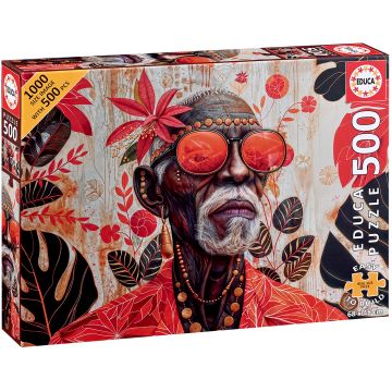 Puzzle Educa din 500 piese - Gardianul Tropicelor