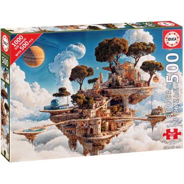 Puzzle Educa din 500 piese - Regatul dintre nori