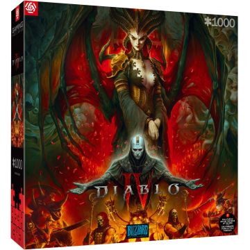 Puzzle Good Loot din 1000 de piese - Diablo IV: Lilith Composition