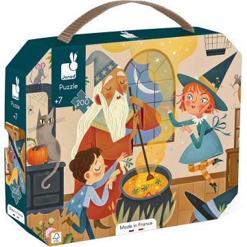 Puzzle Janod din 200 piese - Magie