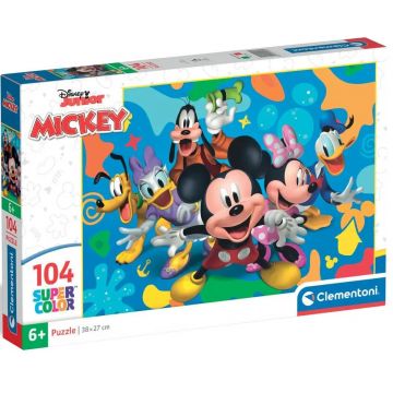 Puzzle pentru copii Clementoni din 104 piese - Disney Mickey și Prietenii