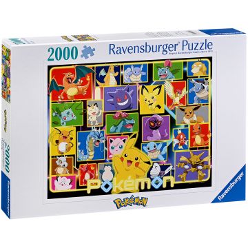 Puzzle Ravensburger din 2000 de piese - Pokemon