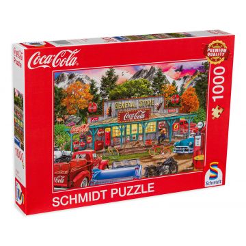 Puzzle Schmidt din 1000 de piese - Magazinul Coca-Cola