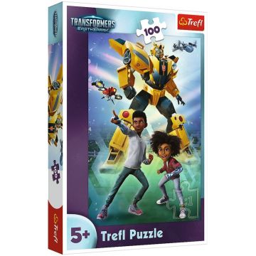 Puzzle Trefl din 100 de piese - Echipa Transformătorilor