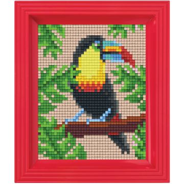 Set creativ cu cadru și pixeli Pixelhobby - Tucani, Pixel Classic