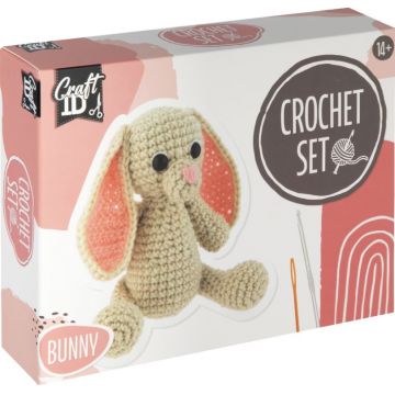 Set creativ Grafix - Croșetat Iepure