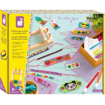 Set creativ Janod - Răsătorit cu mărgele