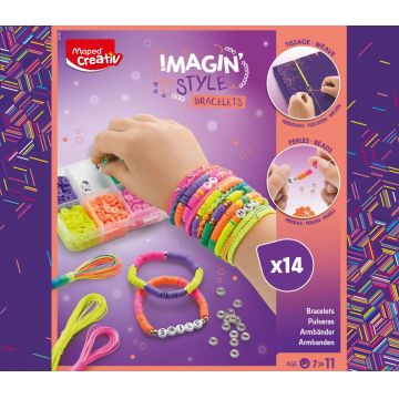 Set creativ Maped Creativ - ImaginStyle, creeaza bratari