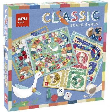 Set de joacă Apli Kids - Jocuri de societate clasice, 4 buc
