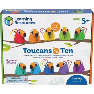Set educațional Learning Resources - Papagali cu ecuații matematice