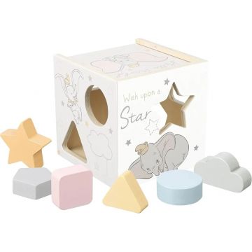 Sortator de lemn  Orange Tree Toys - Dumbo, cu forme colorate