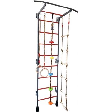 Spalier suedez pentru copii Restpro - Cu accesorii, gri