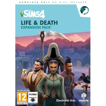 The Sims 4: Life and Death Expansion Pack - Cod într-o cutie (PC